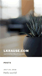 Mobile Screenshot of lkrause.com